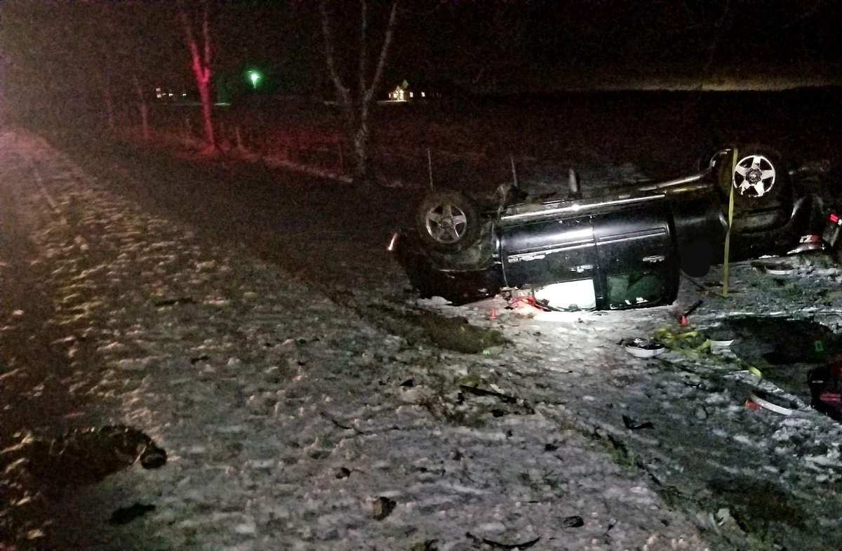 Wellington County OPP say a 20-year-old man was killed in a crash near Drayton on Wednesday afternoon.