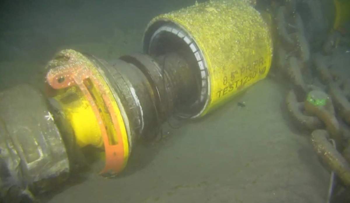 Husky Energy says this disconnected pipe is what cause the largest Oilspill in Newfoundland History .
