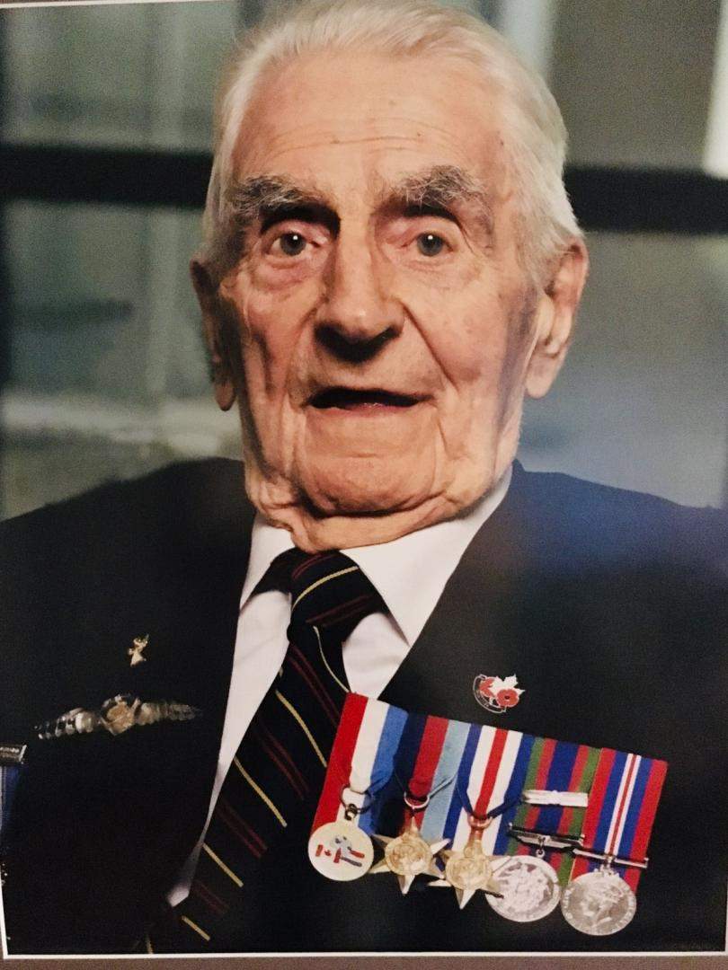 Fred Ekins, a veteran who served in the Second World War. Ekins’ family alleges that Ste. Anne’s Hospital failed to provide quality care to him while he was there.