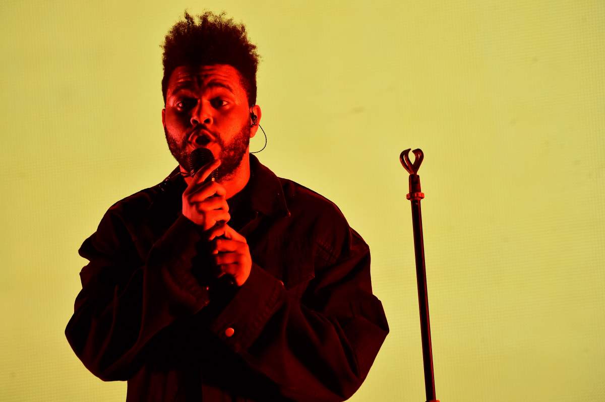 The Weeknd performs onstage during the 2018 Global Citizen Concert at Central Park, Great Lawn on Sept. 29, 2018 in New York City.
