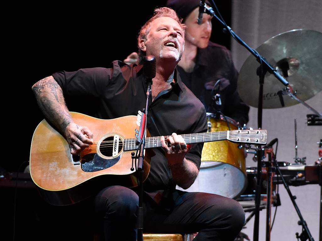 James Hetfield of Metallica performs during the All Within My Hands Foundation’s Helping Hands Concert on Nov. 3, 2018 at the Masonic in San Francisco, Calif.