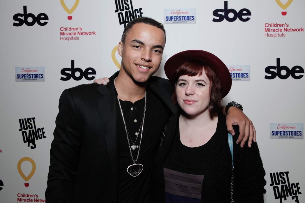 Connor Cruise (L) and Bella Cruise attend Connor’s 17th birthday party benefiting Children’s Miracle Network Hospitals sponsored by California superstores Just Dance 3 and SBE at Hyde Staples on Jan. 18, 2012, in Los Angeles, Calif. (Photo by Tiffany Rose/WireImage)
