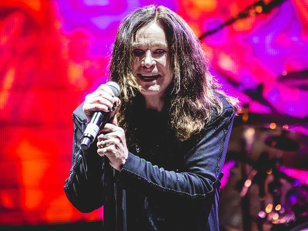 Ozzy Osbourne, of Black Sabbath, in concert at the Verona Arena in Verona, Italy, on June 13, 2016.  