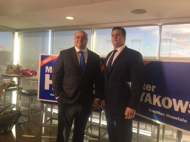 Marwan Hage and Peter Dyakowski hope the represent Hamilton as federal members of parliament.