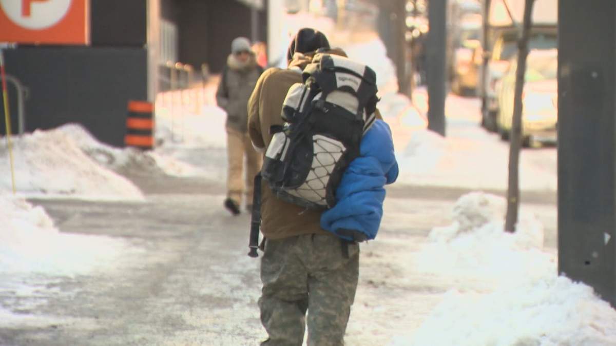 There is a winter storm watch in effect for the Greater Montreal area.