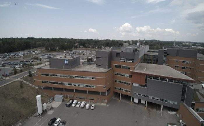 A woman has been charged after allegedly assaulting a staff member at Peterborough Regional Health Centre.