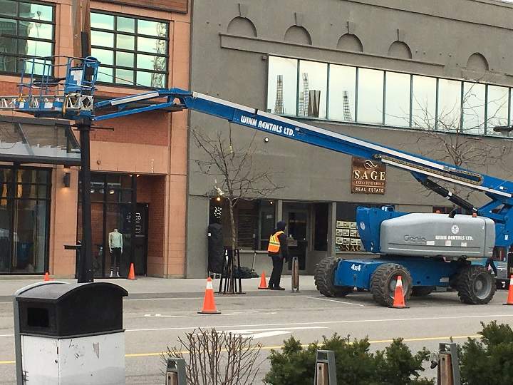 Various road closures will be taking place throughout Kelowna to accommodate film crews.