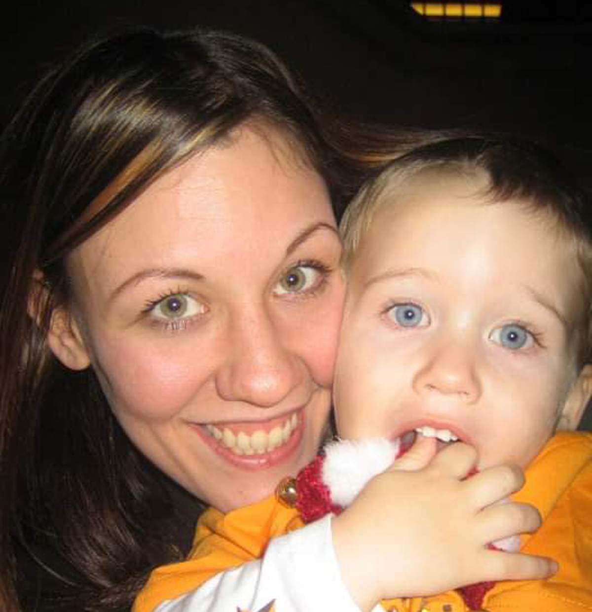 Lindsay O’Neil pictured with her son.
