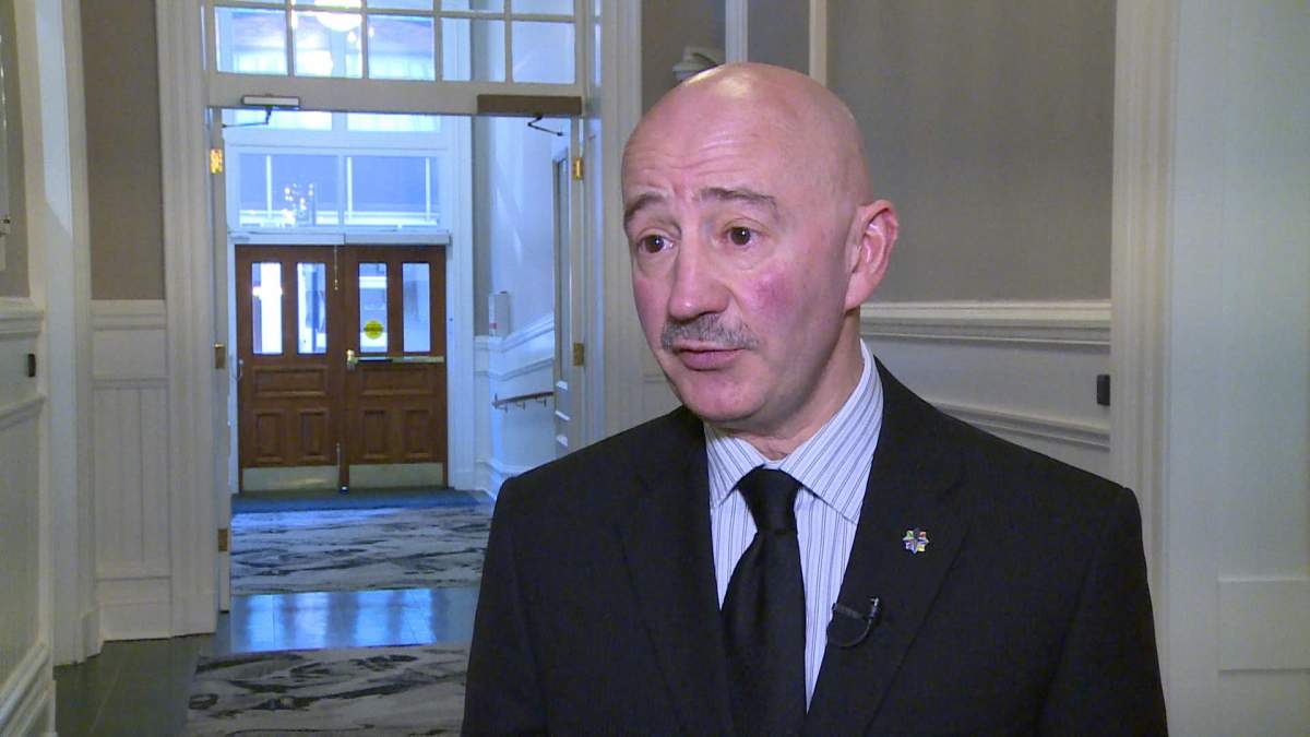 File - Tony Mancini, councillor for Harbourview-Burnside-Dartmouth East, speaks to Global News.