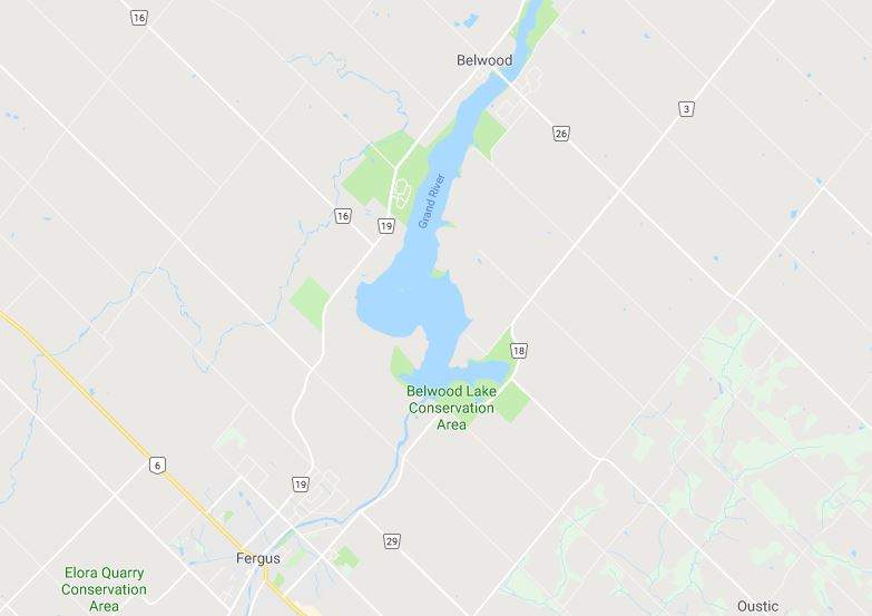 Wellington County OPP say the collision happened on Wellington Road 18 between Fergus and Belwood.