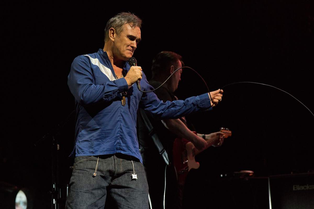 Morrissey performs at FYF Fest LA Sports Arena & Exposition Park on August 23, 2015, in Los Angeles, Calif.