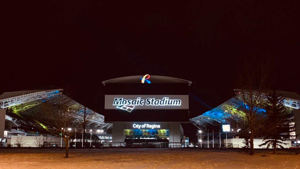 Mosaic Stadium.
