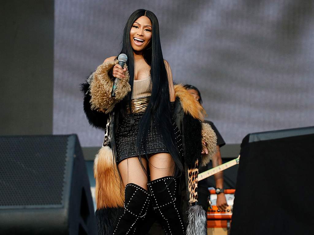 Nicki Minaj performs onstage during Day 2 of Meadows Music on Sept. 16, 2018, in New York City.