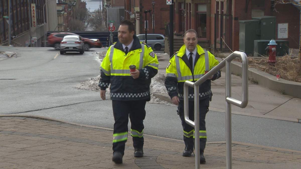 Paramedics Chris Wall (left) and Phil Comeau (right) testified at the second-degree murder trial of Dennis Oland. Both responded to the murder scene of Oland’s father Richard in 2011.