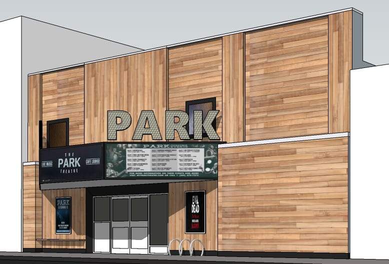 Artist’s depiction of the new-look Park Theatre.