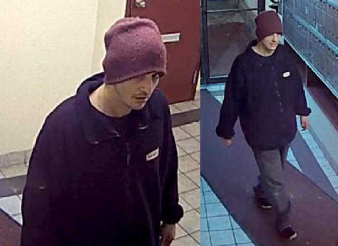 Vancouver police released this surveillance photo of Tyler Gagnon captured on security footage in November.