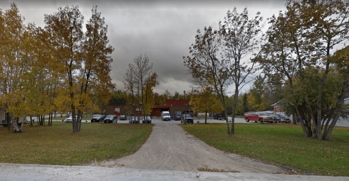 A street view of Pinawa hospital.
