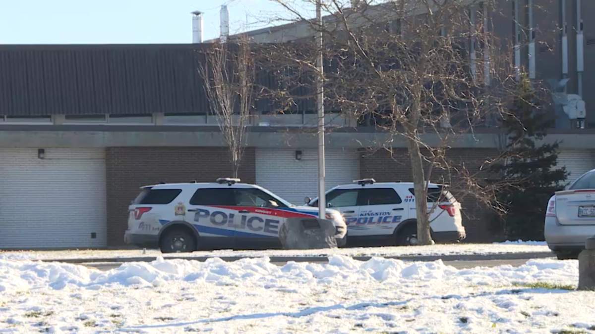 Kingston police say a male youth arrested after La Salle Secondary was put under hold and secure was not involved in making any threats.