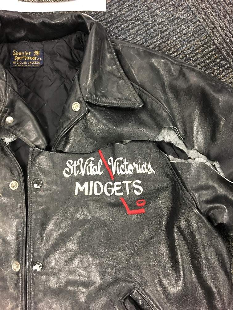 A jacket worn by the victim of a fatal hit and run.