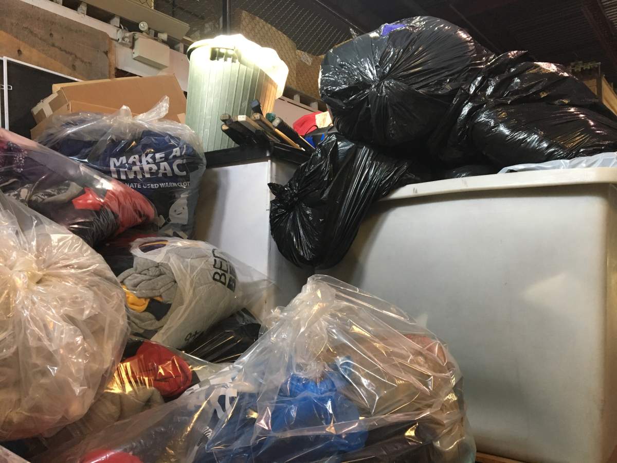 Project Warmth collects cold weather clothing for Calgarians in need.