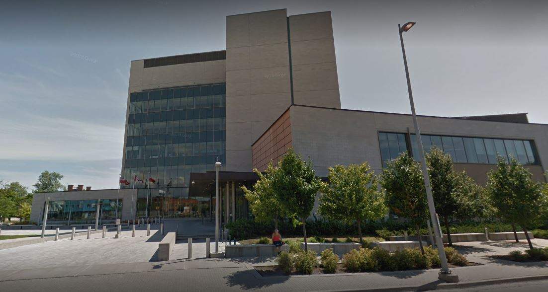 File image of Quinte courthouse.