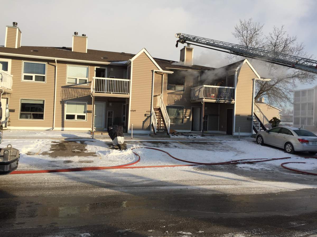 Fire crews were called to Rochdale Boulevard Nov. 8 to battle a condominium fire.