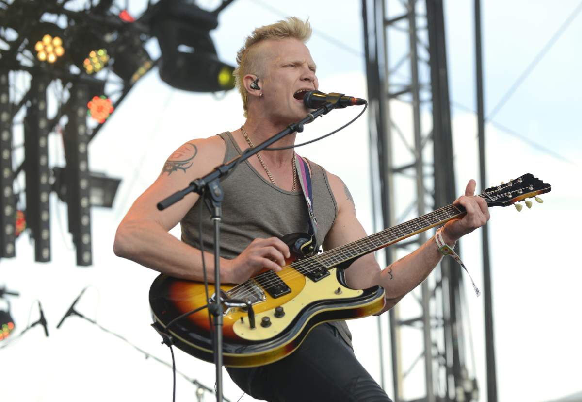 Ryan Guldemond of Mother Mother performs during the 2015 Sasquatch! Music Festival at The Gorge on May 22, 2015, in George, Wash.