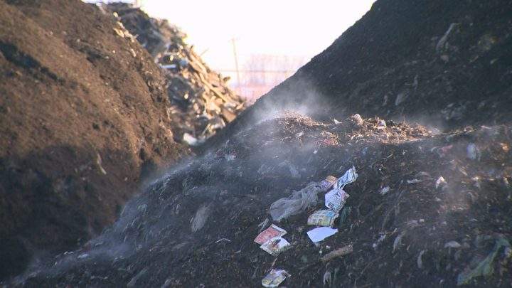 People in Strathmore say a certain smell has been lingering for more than a year.