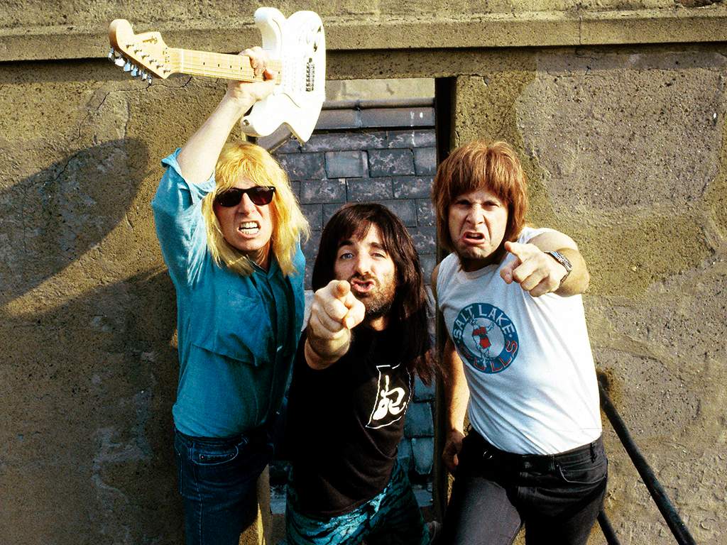 Unspecified circa 1984 photo of Spinal Tap.
