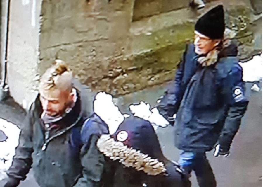 Police are looking to speak with these people in connection to a break -in at a construction site in downtown Kitchener.