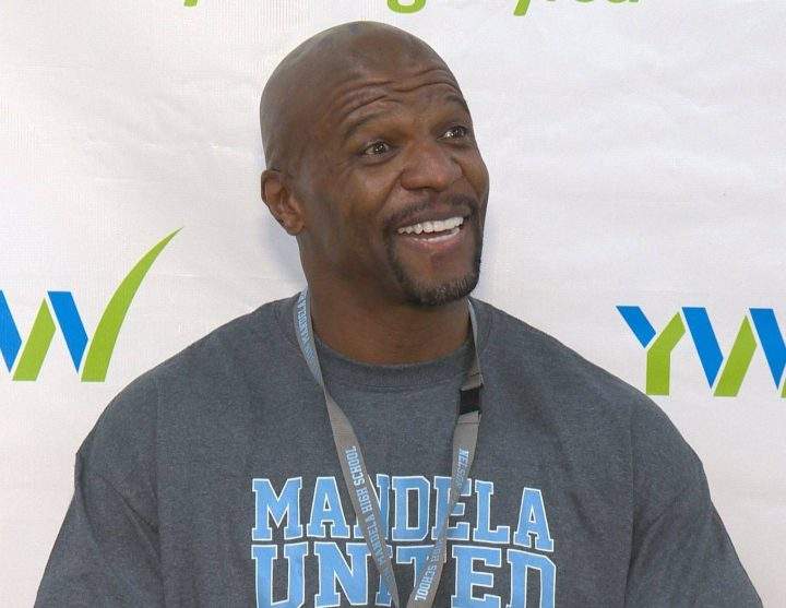 Terry Crews spoke about what it means to be a man at a Calgary gala on Tuesday.