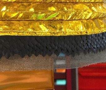 Chainmail and scalemail from MailleTech Industries and The Ring Lord, respectively, make up part of the armour for NASA’s InSight.