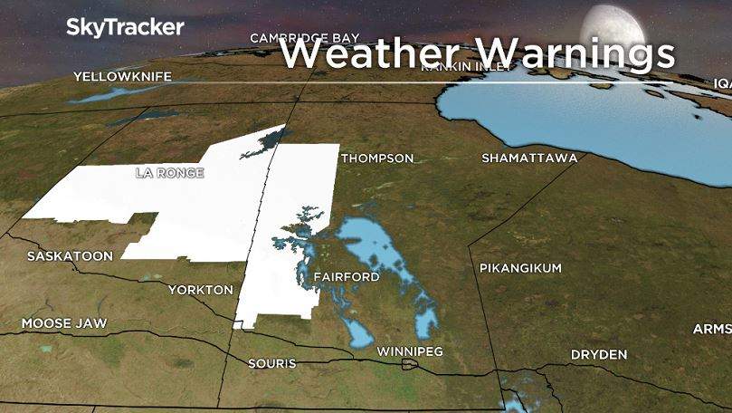 Snowfall warning starts the week in Manitoba - image