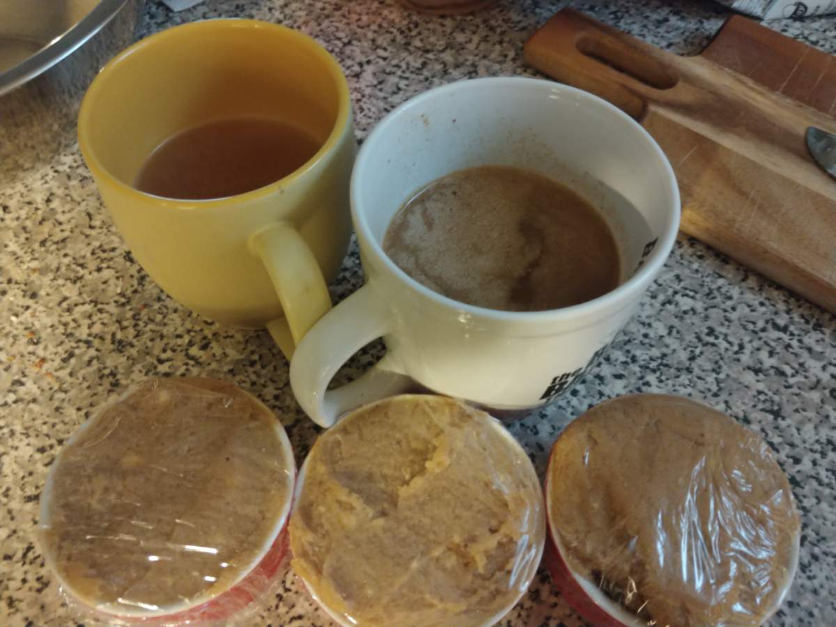 Hot buttered rum.