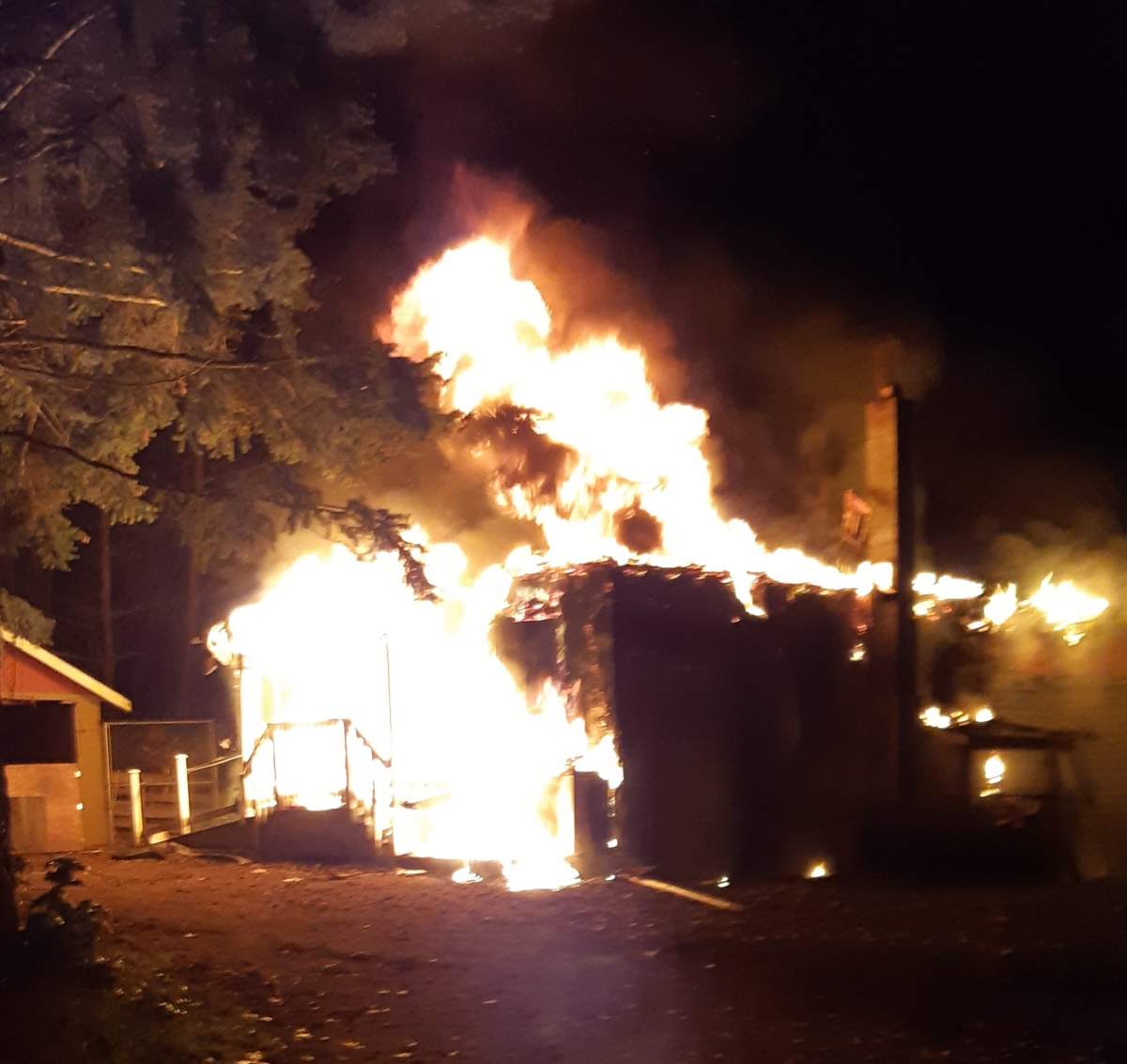 Lake Country home destroyed in fire - image