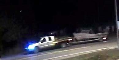 Police asked anyone who saw this vehicle driving on Highway 16 in the early hours of Nov. 18 to contact investigators.