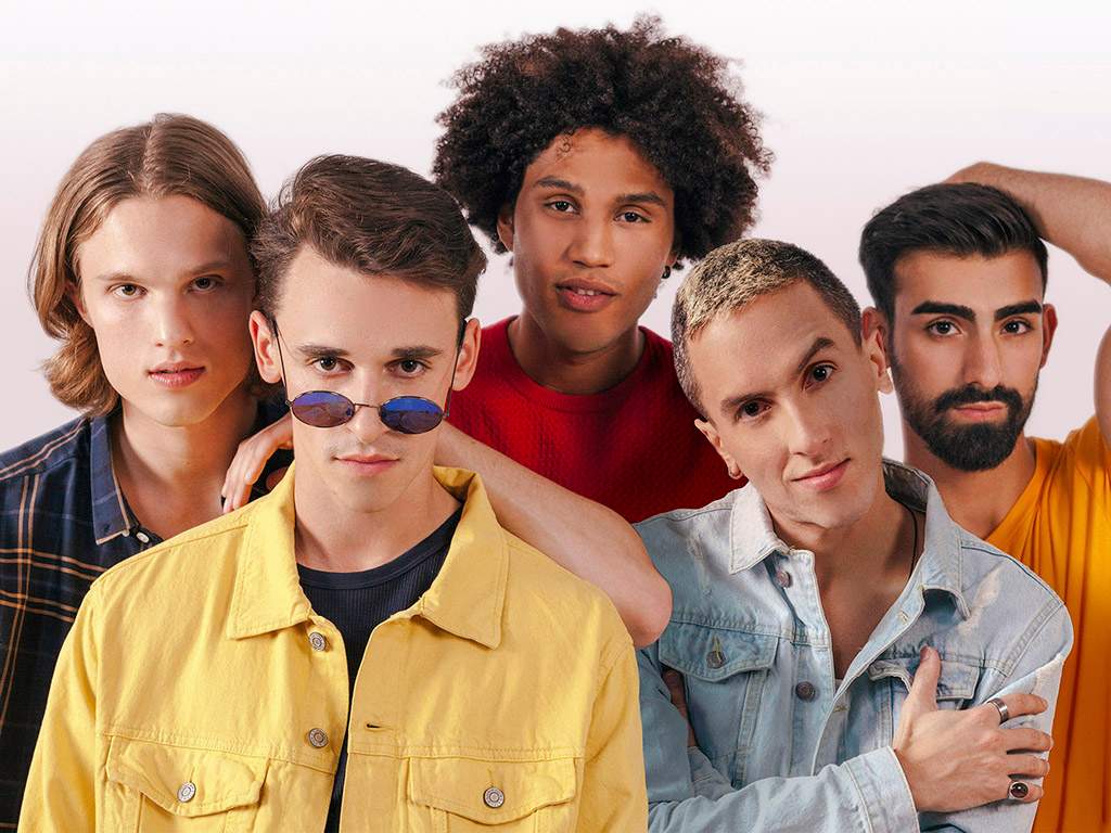 Dutch boyband Breunion Boys in 2018.