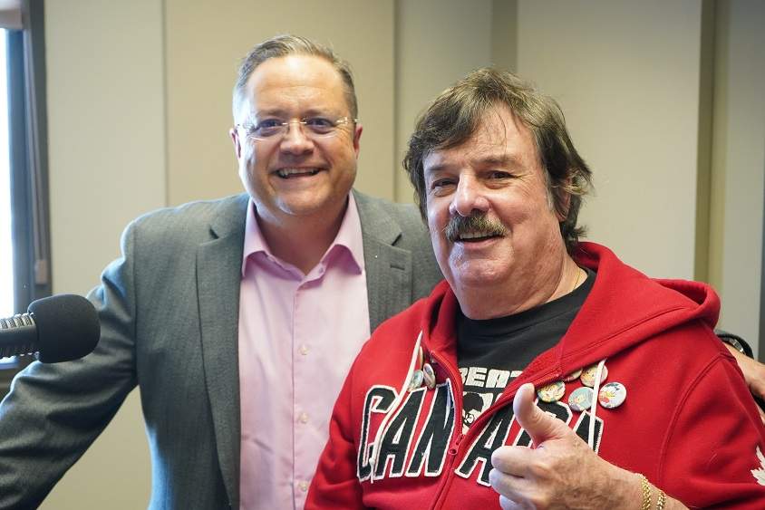 Legendary Winnipeg rocker Burton Cummings appeared on radio with Rob Carnie in his new home of Moose Jaw.