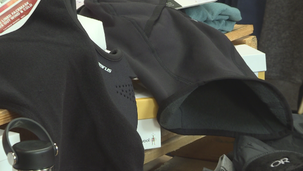 New vented Balaclavas available at Mountain Equipment Co-op.