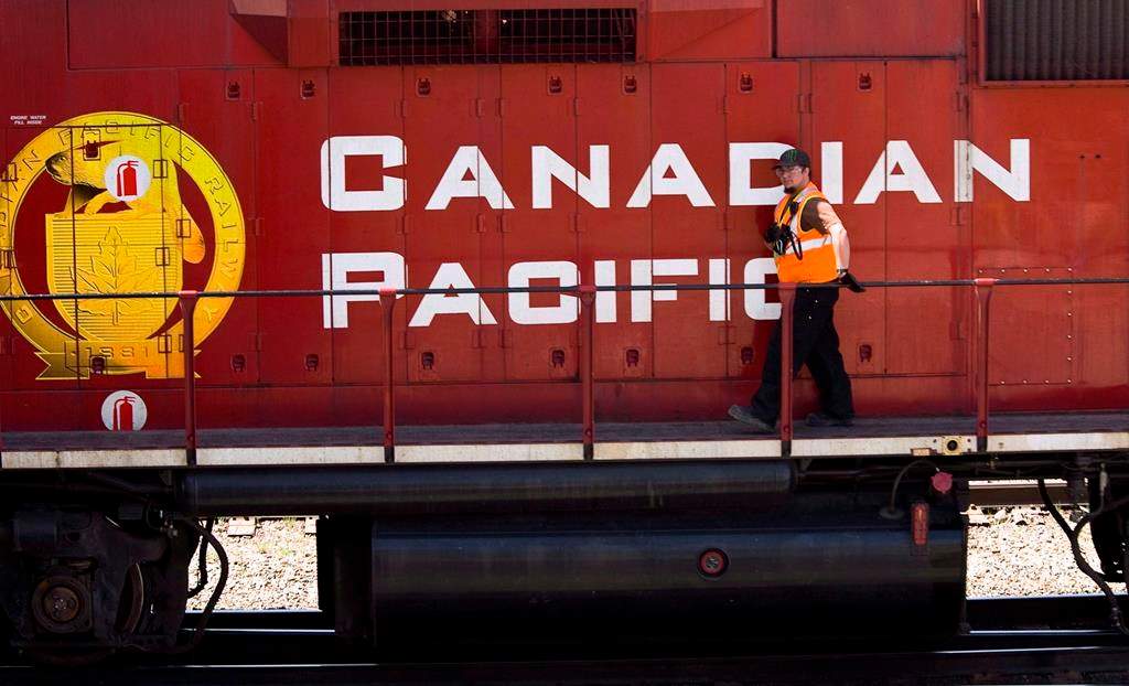 CP confirmed a train has derailed about five miles west of Field B.C.