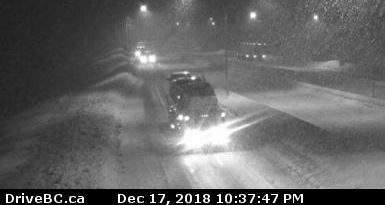 Drivers are being warned to prepare for heavy snowfall on the Coquihalla until Wednesday, Dec. 19.