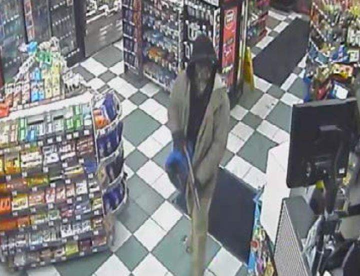 Three convenience stores were robbed in December 2018.