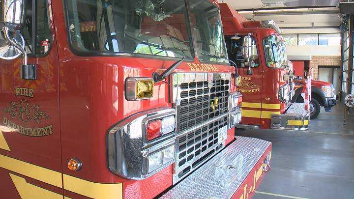 Kelowna firefighters say multiple businesses suffered losses due to a structure fire on Thursday.
