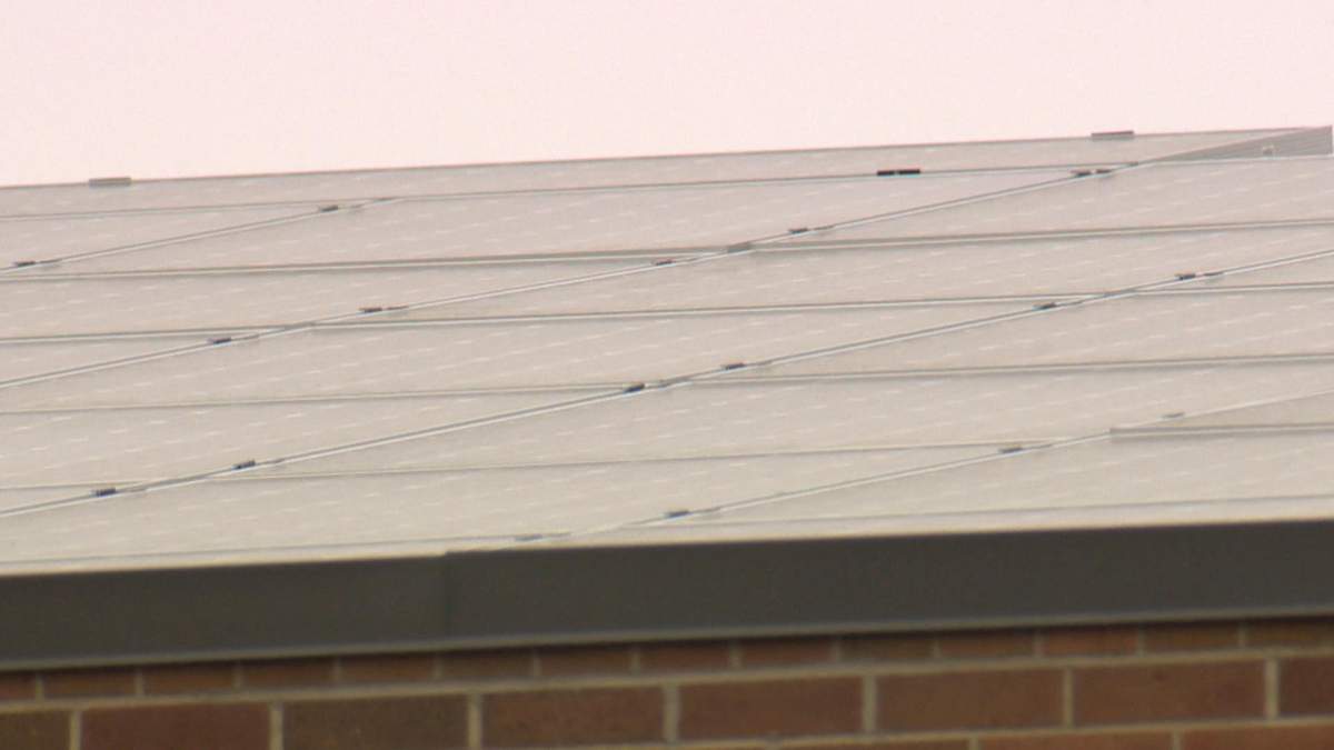 Lethbridge County's administration office is running partially on solar power.