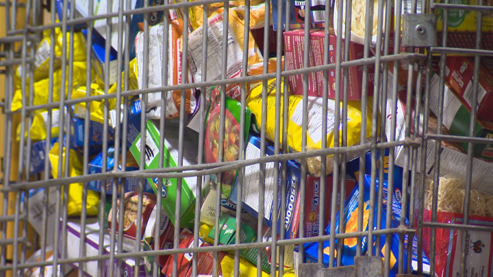 The Food Depot Alimentaire warehouse distributes food donations to the 61 food banks across New Brunswick.