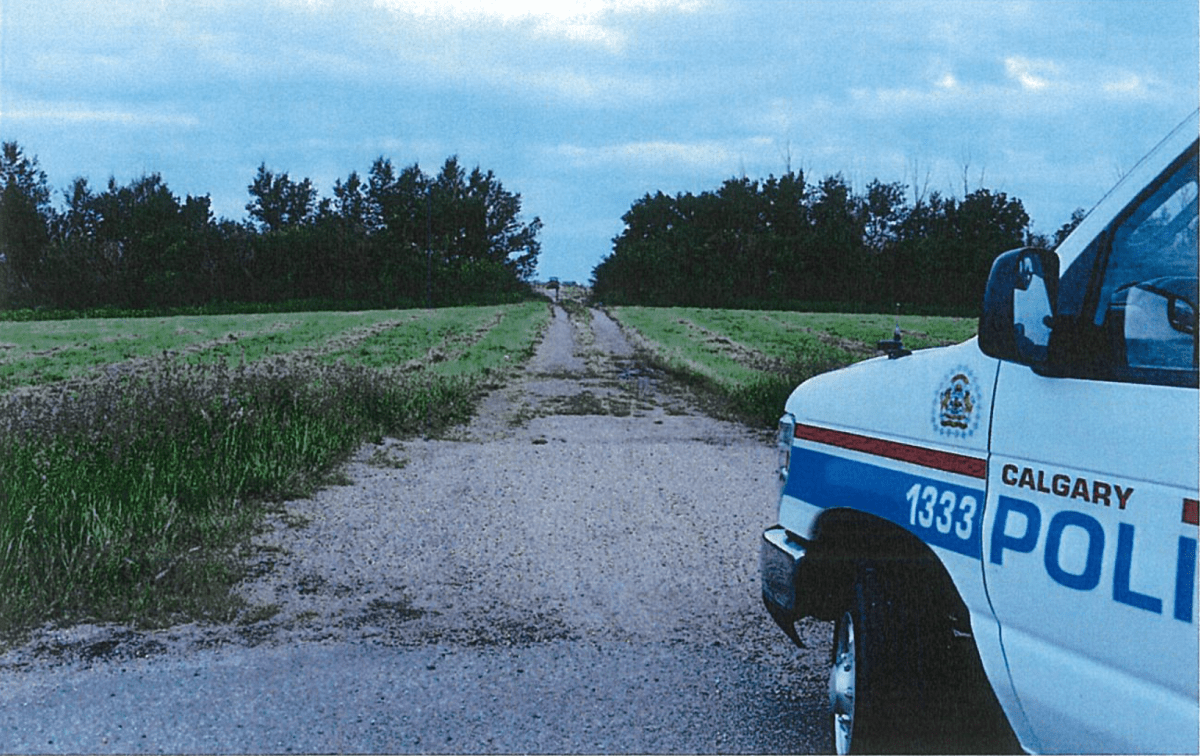 Area where Taliyah Marsman's body was found.