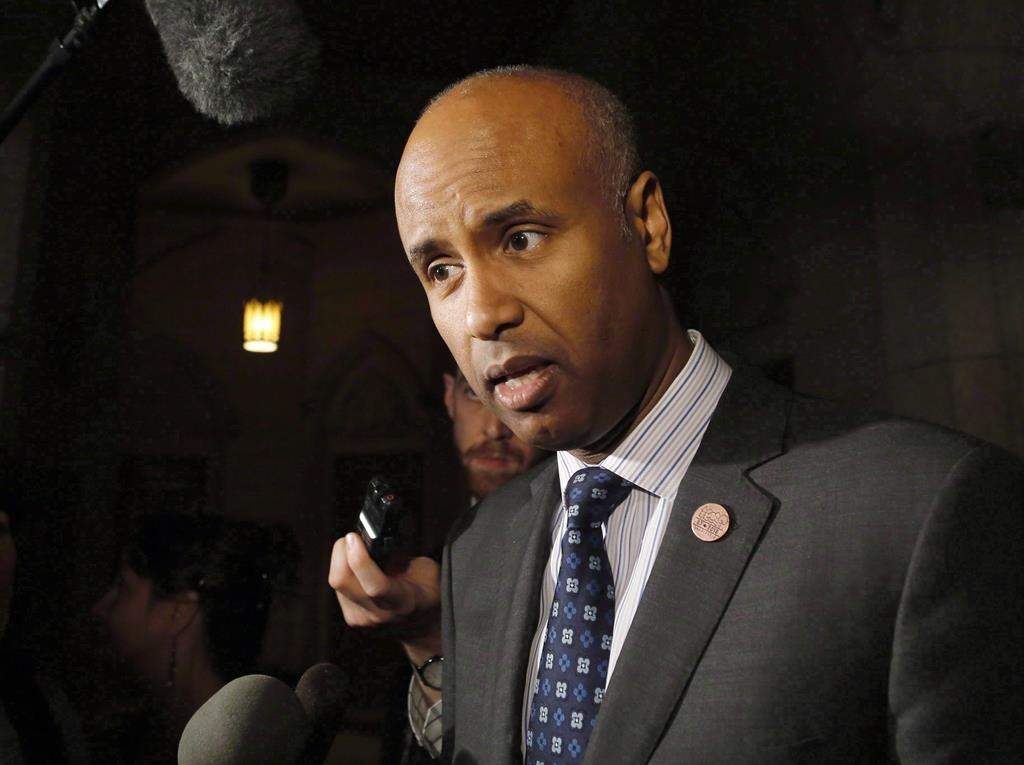 Ahmed Hussen, minister of families, children and social development.