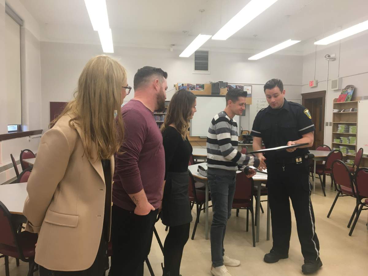 Teaching staff & Principal awarded with EMS Citizen Recognition Award