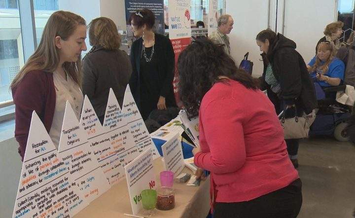 With people across the world, Calgarians marked International Day of Persons with Disabilities on Monday.