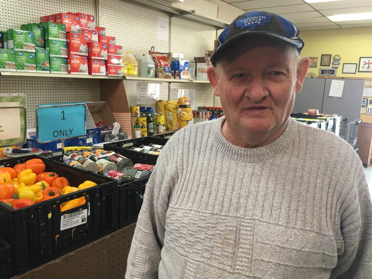 Donald Ayer, who manages Second Mile Food Bank, says it’s concerning that there are vulnerable seniors out there, who are not using their services